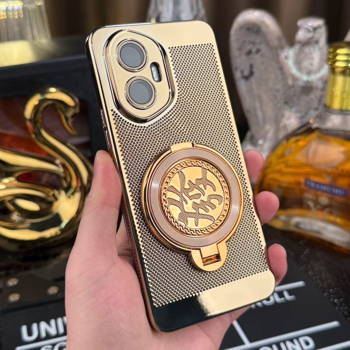 【解压陀螺+高清镜头膜】适用荣耀300手机壳新款高级感300pr