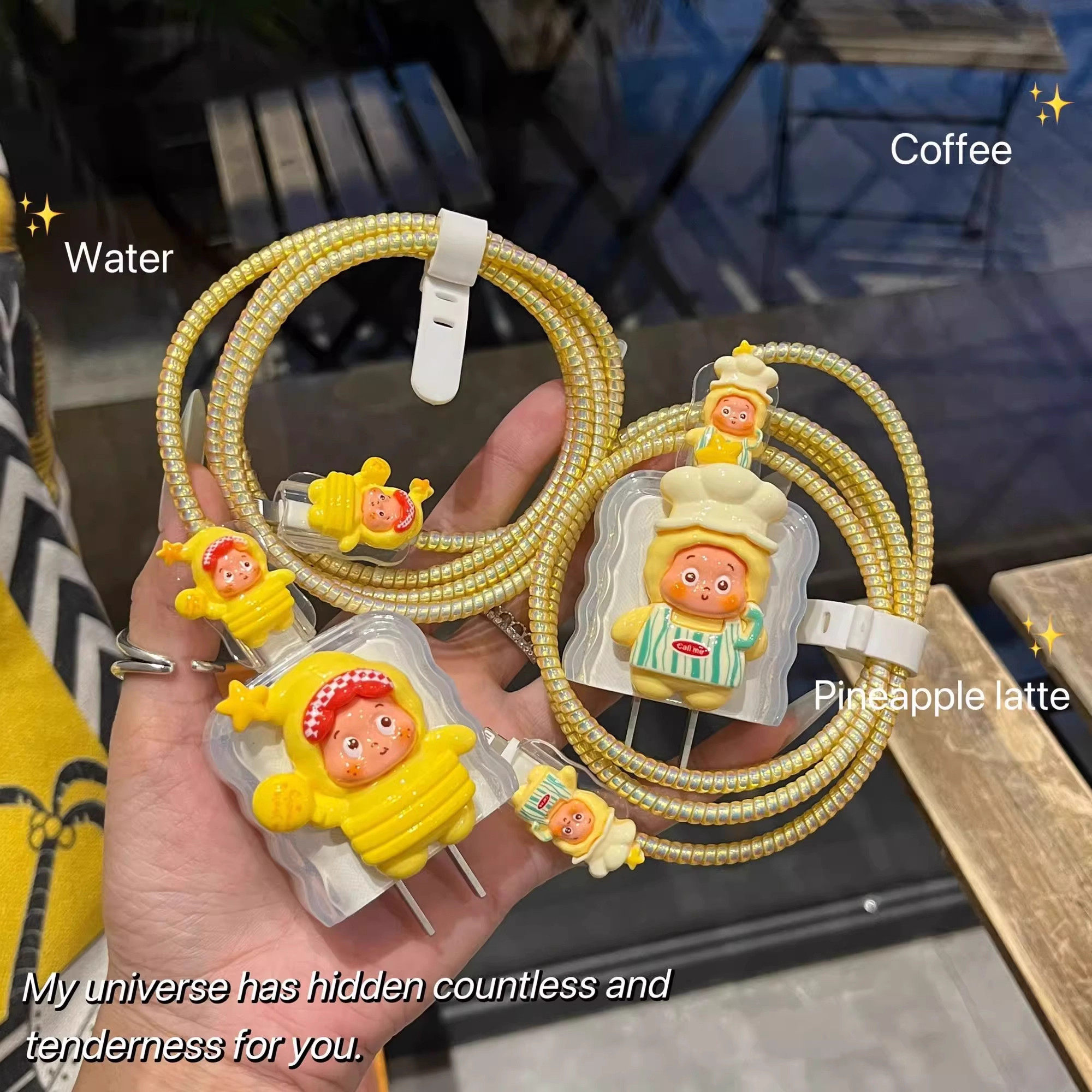 适用小米17promax充电器保护套100w数据线保护线17pro充电缠绕器