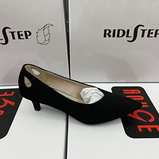 绒面材质简约尖头后跟镂空增添设计感通勤精致款 细高跟单鞋