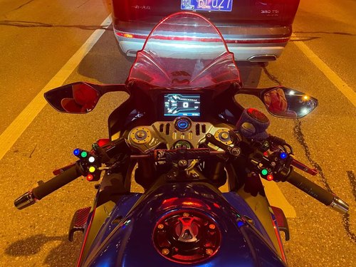 赛600糖豆开关 钱江赛6糖豆赛道开关 改装手把开关 发光开关KSN