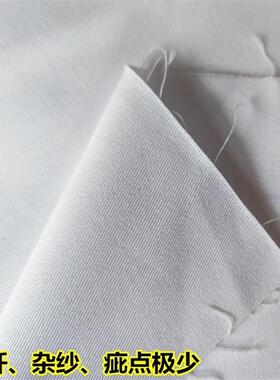 纯棉加厚纱卡布斜纹230g粗斜12860白色坯布20*16鞋材手袋子面爆款