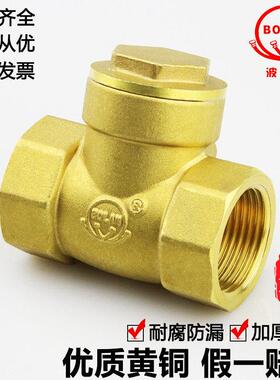 水表全铜ppr卧式止回阀32水管25止逆阀100逆止阀dn20 4分1寸2水65