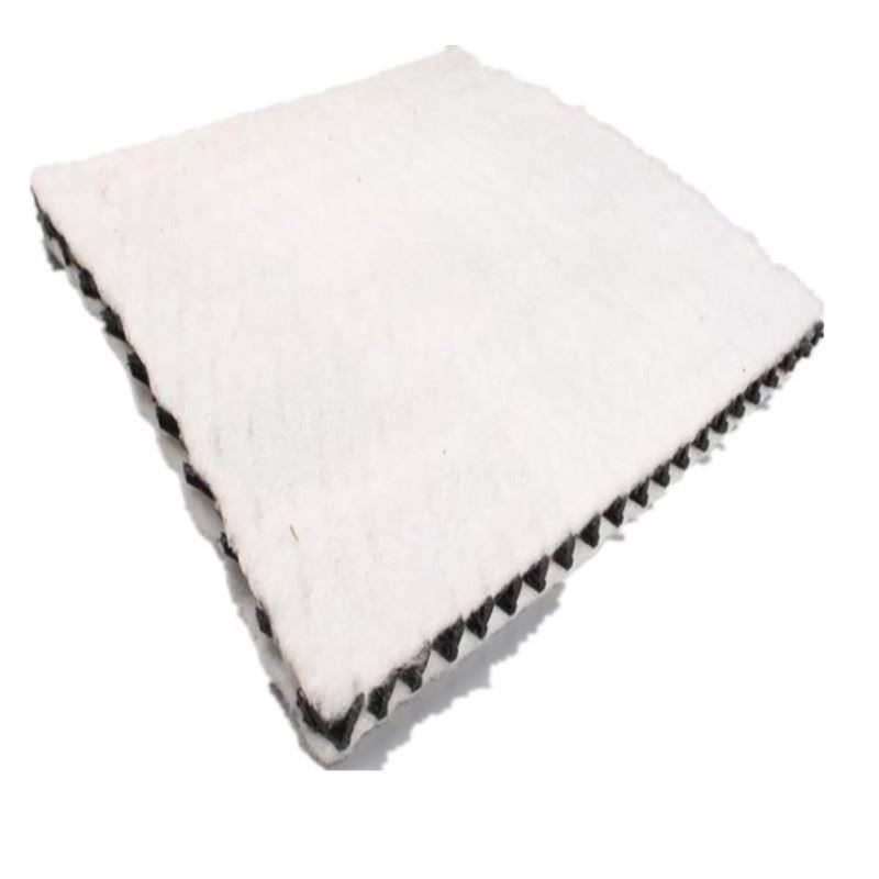 土工席垫复合W波形排水毯垫麦克排水层通风降噪网基层垫自粘布透