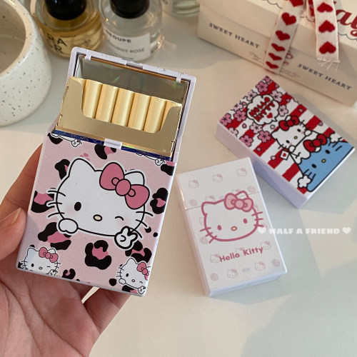 半个朋友可爱kt粗细烟盒