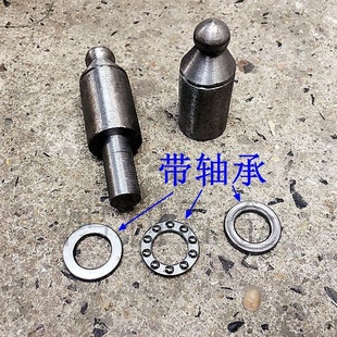带轴承圆合页门轴 25x1i34mm焊接门轴圆柱合页 重型铁铰链铁门门
