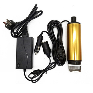 家用220V抽油泵12V24伏抽水泵电动小型车载油抽子R潜水泵抽油 新品