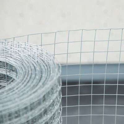 铁丝网围栏养殖网热镀锌电焊网片铁网格网钢丝防护网窗户a防鼠家