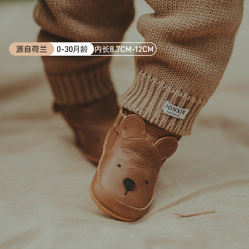 婴儿学步鞋donsje软底