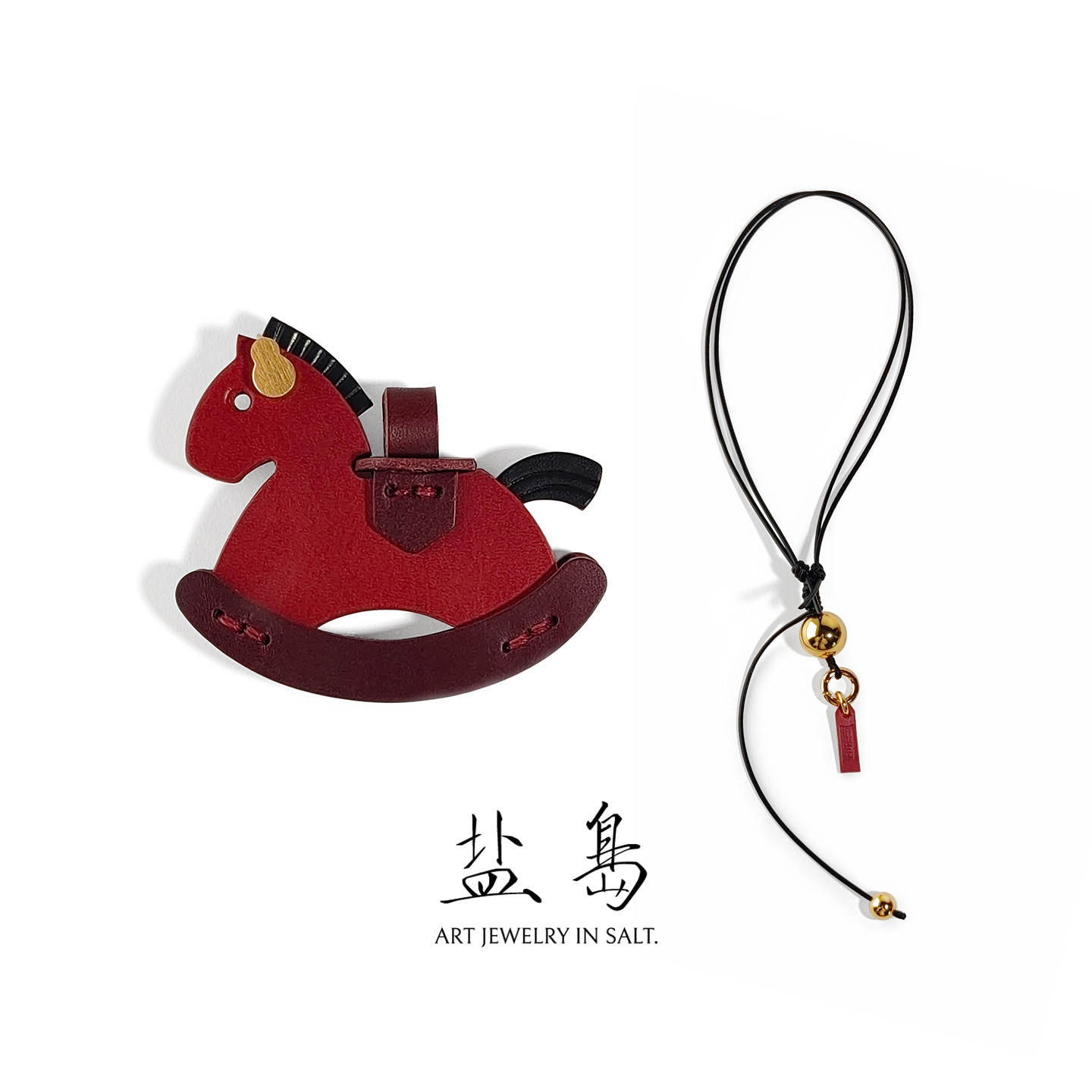 【马年限定】盐岛葫芦耳钉小红马挂件包包挂饰红色本命年长项链,饰品/流行首饰/时尚饰品新,项链,淘宝优惠券,粉丝福利购,淘宝优惠卷