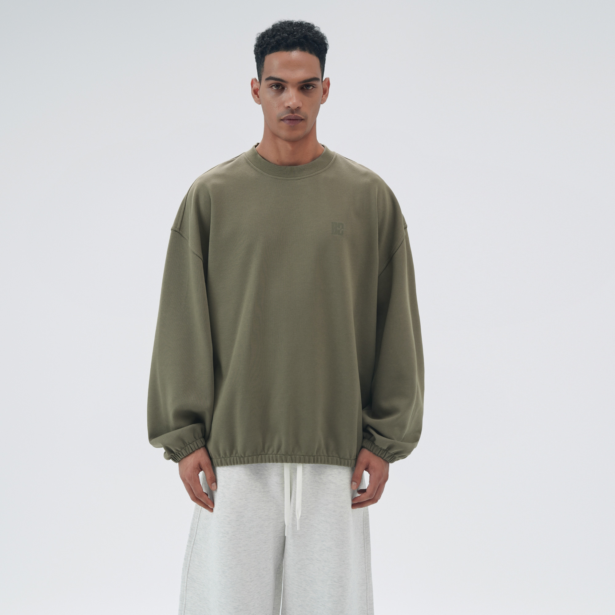 圆领卫衣OVERSIZE风宽松休闲