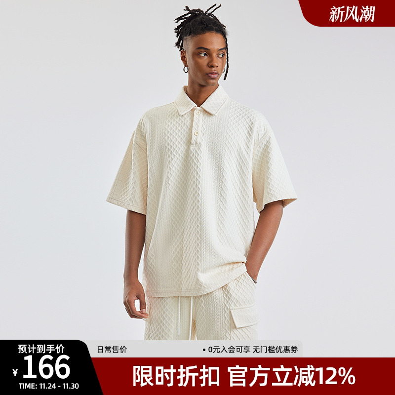 男士夏季短袖polo衫宽松休闲