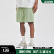 男直筒简约纯色健身跑步运动短裤 四分裤 男宽松 美式 bdpowerup夏季