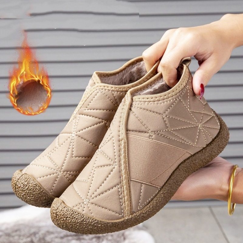 冬季新款防滑雪地加绒软底加厚妈妈高帮保暖轻便女士休闲时尚棉鞋,女鞋,棉鞋,淘宝优惠券,粉丝福利购,淘宝优惠卷