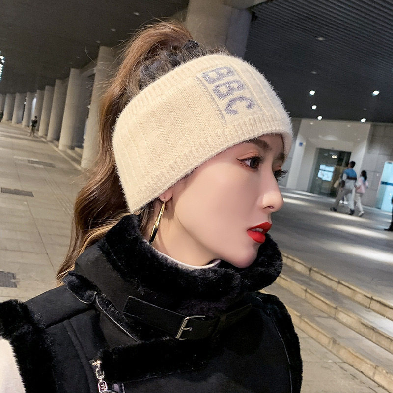 韩版冬季针织毛线帽子女网红日系