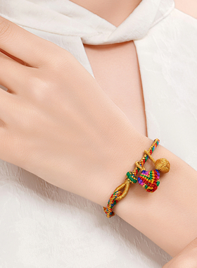 端午节五彩绳2025新款diy手工编织手链送男女儿童手串五色线手绳