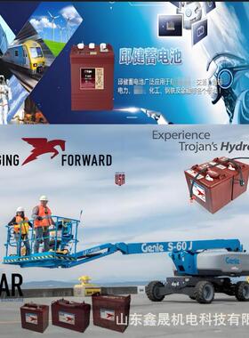 trojan蓄电池T-105/T-125/T-145/T-875/T-1275PLUS铅酸蓄电瓶