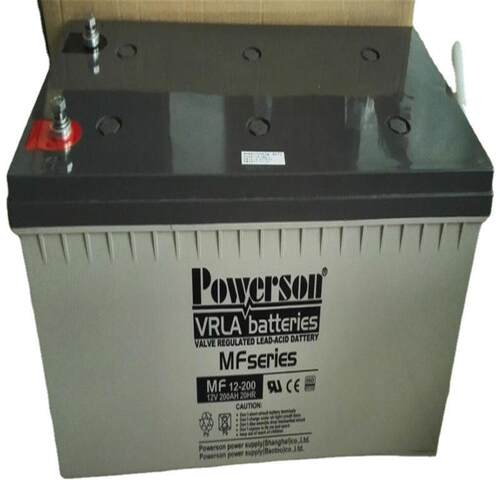 POWERSON上海保护神 蓄电池6-GFM-200 12V200AH直流屏UPS应急