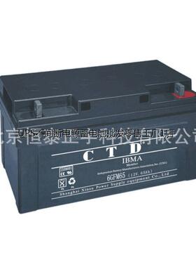 德国CTD蓄电池6GFM100 12V100AH机房配电室 UPS直流屏 消防照明