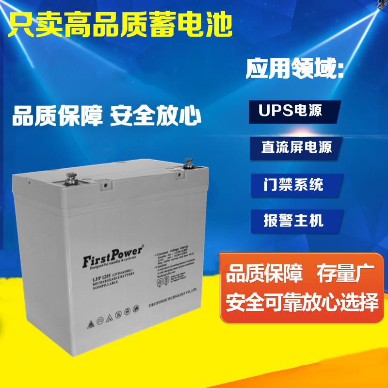 FirstPower() 免维护铅酸蓄电池 LFP1255(12V5H) 原厂