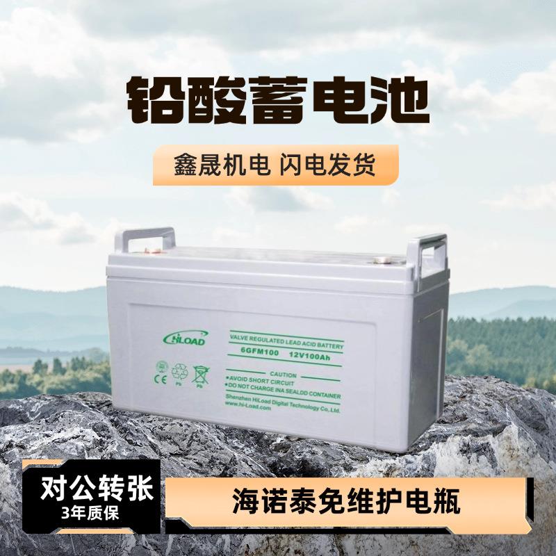 HLOAD蓄电池6GFM120 免维护电瓶 EPS12V120AH/UPS系统