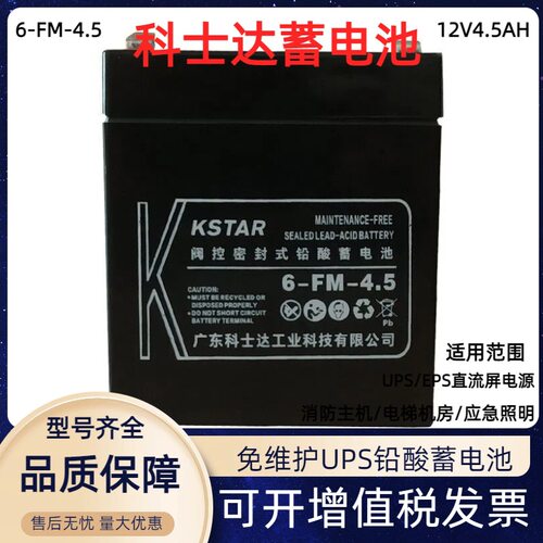 KSTAR科士达蓄电池6-FM-4