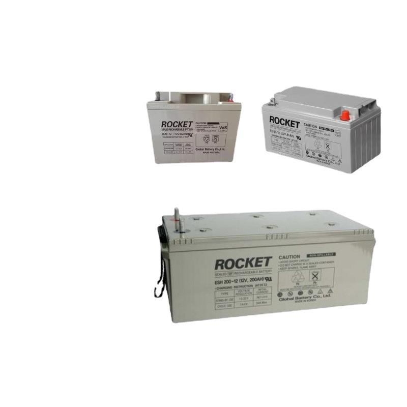 ROCKET蓄电池ES65-12 12V100/65/42/40/24/12/9/7/120AH 全新
