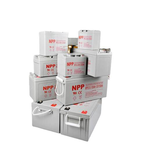 NPP蓄电池NPG12-100 12V100Ah 太阳能路灯免维护胶体蓄电池