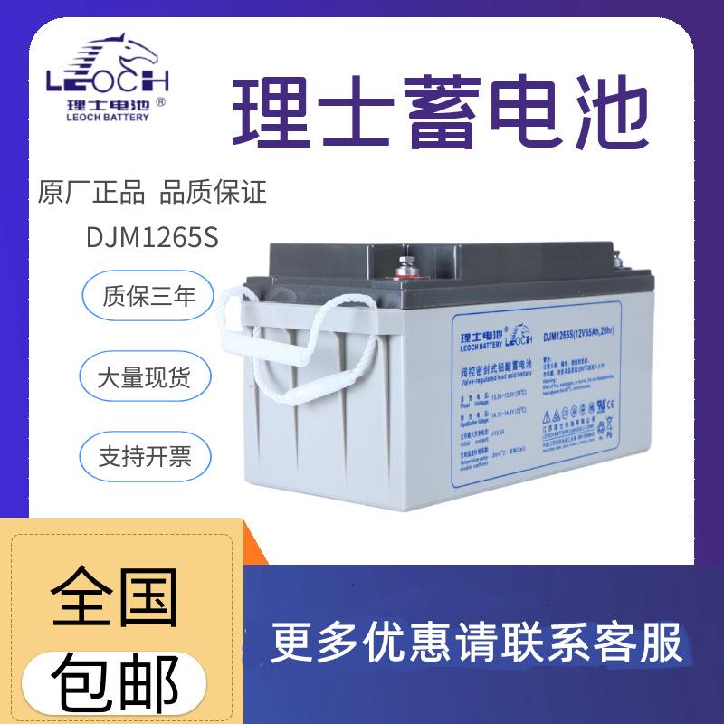 理士蓄电池电源备用DJM1265S铅酸免维护12V6HEPS直流屏