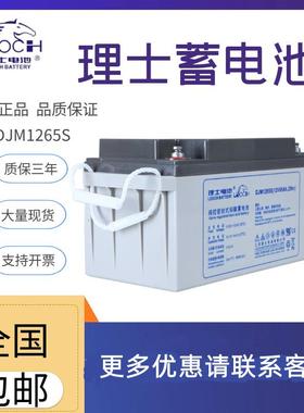 理士蓄电池电源备用DJM1265S铅酸免维护12V6HEPS直流屏