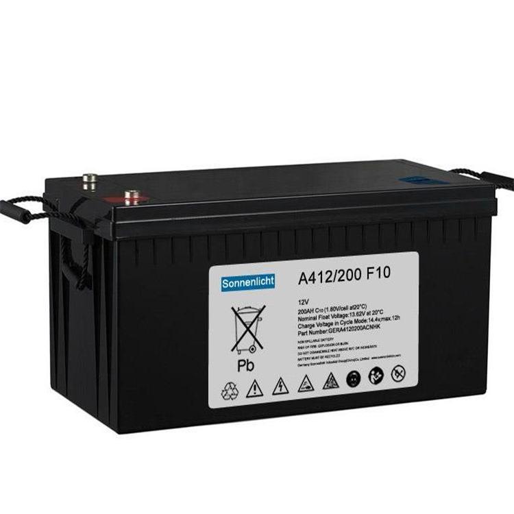 德国蓄电池12V200AH A412/200 F10 UPS电源 胶体免维护蓄电池