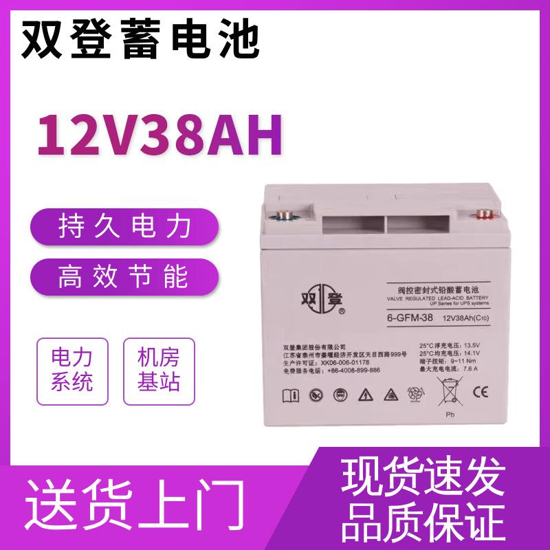 蓄电池6-GFM-38 12V38AH40AH阀控免维护电梯消防光伏发电通讯