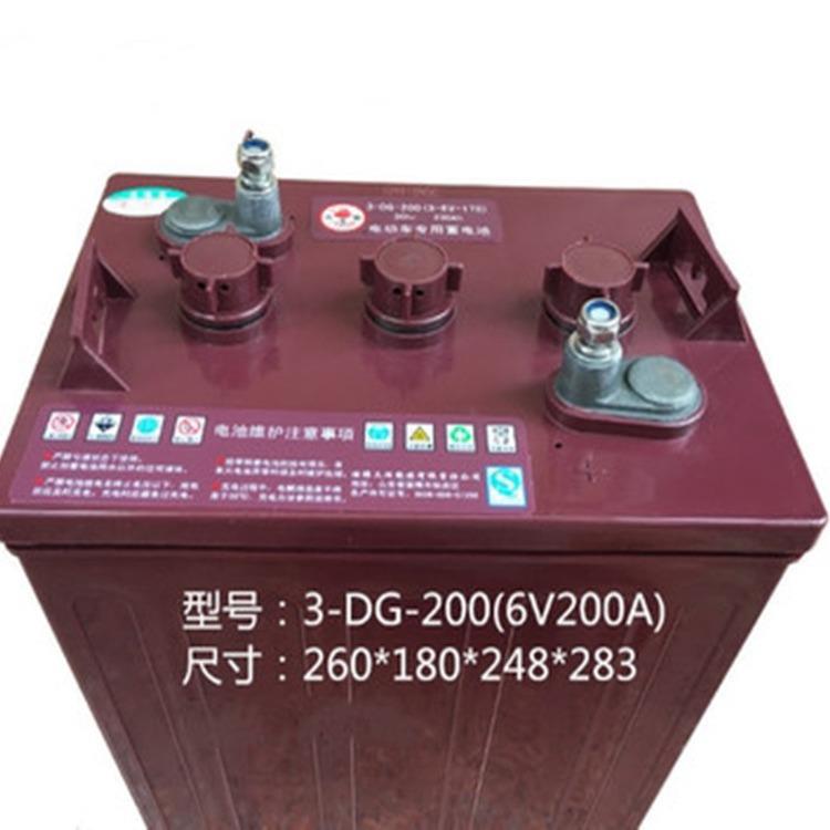 蓄电池3-DG-180/200/210/230/240AH电动游览车 汽车 巡逻车