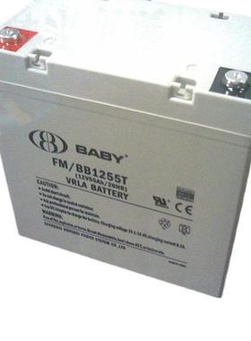 BATA蓄电池FM/BB1255T铅酸免维护12V55ah直流屏UPS不间断电源