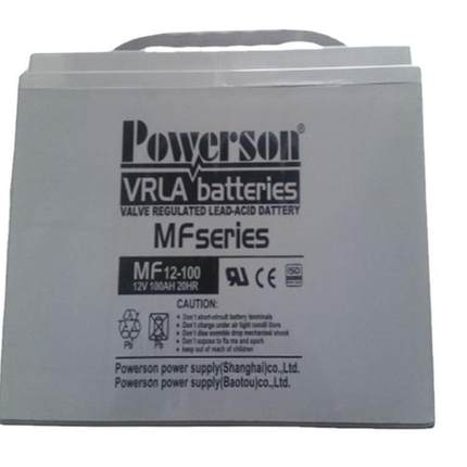 蓄电池MF12-100免维护12V100AH 20HR阀控式铅酸蓄电池