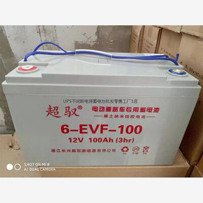 超驭蓄电池6-EVF-100电