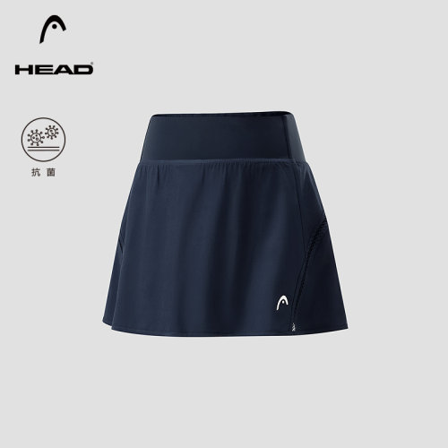 HEAD海德网球运动防走光A字裙女