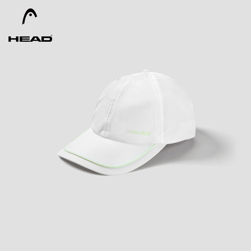 HEAD海德运动软顶遮阳透气网球帽