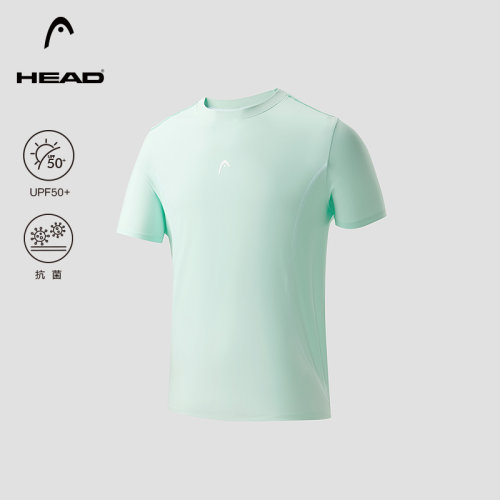 HEAD海德防晒抗菌网球短袖T恤男