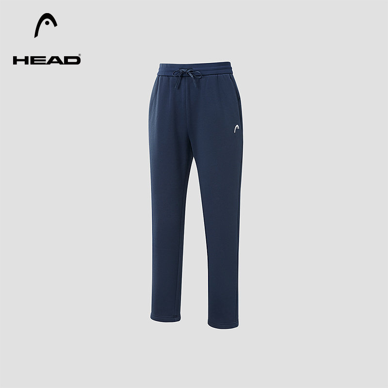 HEAD海德网球运动裤2025冬季新款抽绳松紧腰加绒保暖针织长裤男,运动服/休闲服装,运动长裤,淘宝优惠券,粉丝福利购,淘宝优惠卷