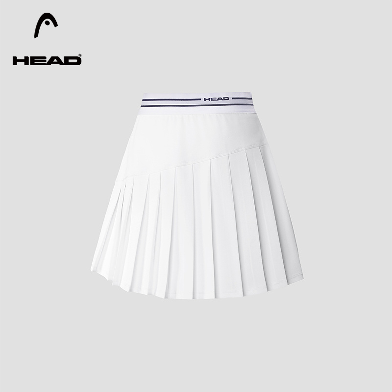 【防走光】HEAD海德网球运动短裙夏季新款百褶裙半身裙裤女士
