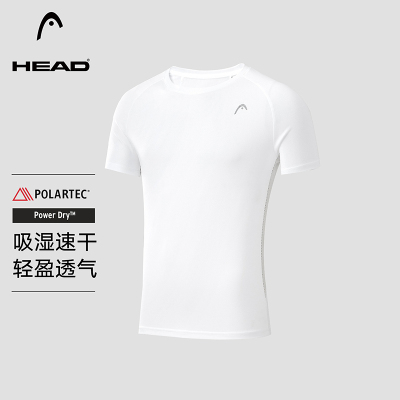 HEAD海德Polartec吸湿速干短T男