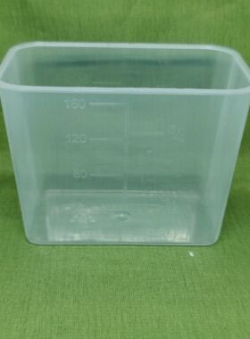 160ml食品级PP长方形量米杯电饭煲电饭锅带刻度食品级塑料量米杯