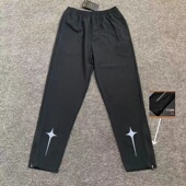 2024春秋体育生运动田径训练裤 男冰丝梭织速干长裤 直筒跑步休闲半