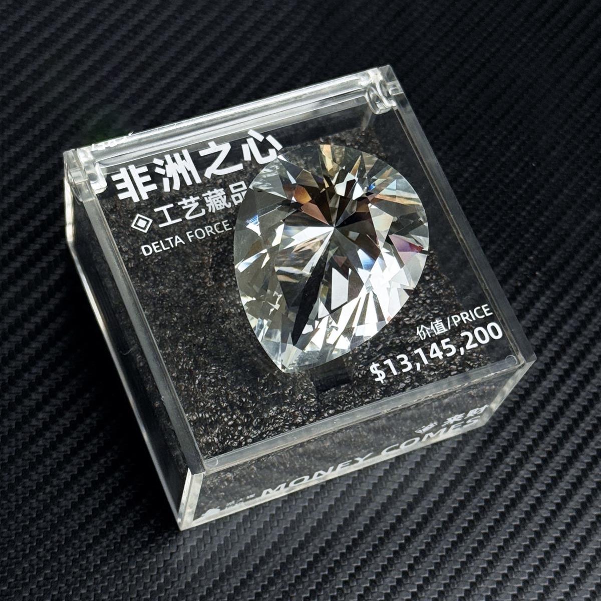 三角洲行动非洲之心模型1:1典藏级游戏周边收藏品摆件