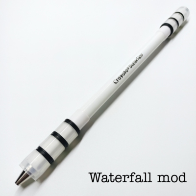 Waterfall mod 洋的转笔小店 三段胶st杆版 高颜值转转笔新手推荐