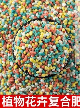氮磷钾复合肥绿植花卉多肉缓释肥颗粒专用控释花肥料盆栽家用通用