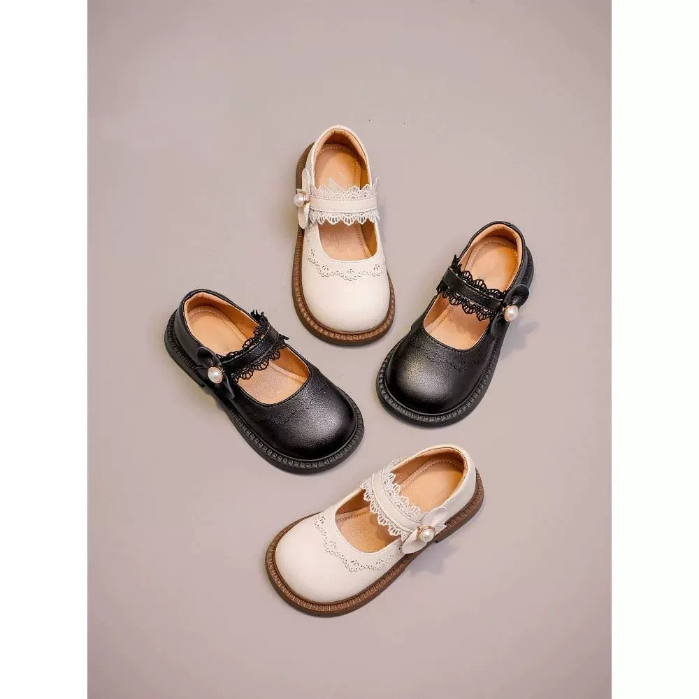 真皮女童鞋子儿童演出公主皮鞋