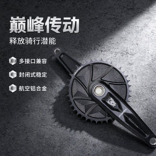 CRUZBIKE山地自行车牙盘封闭牙盘