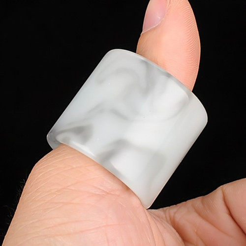 天然和田玉青花玉扳指戒指玉石大拇指指环文玩扳指新疆玉器男女款