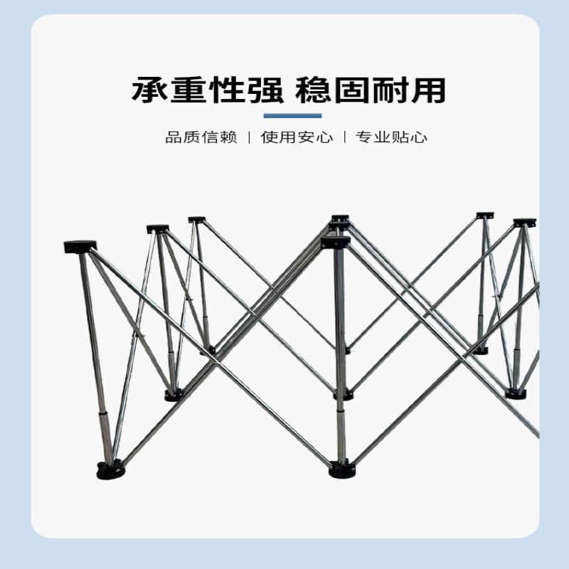 蜘蛛腿工作台不锈钢接料架多功能操作台瓷砖伸缩支架木工折叠脚架